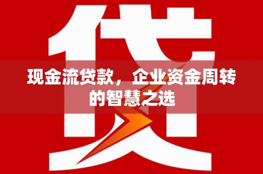 顺庆现金流贷款，企业资金周转的智慧之选