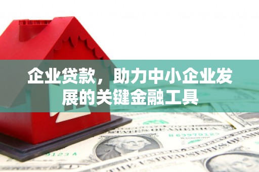 两当企业贷款，助力中小企业发展的关键金融工具