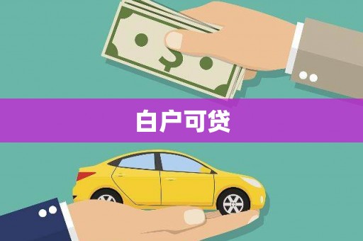 兴宾白户可贷