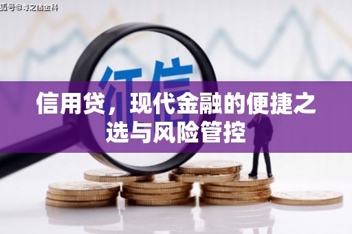正蓝旗信用贷，现代金融的便捷之选与风险管控