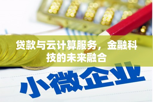 阜康贷款与云计算服务，金融科技的未来融合