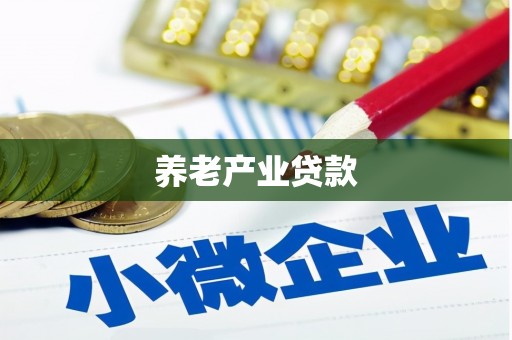 同心养老产业贷款