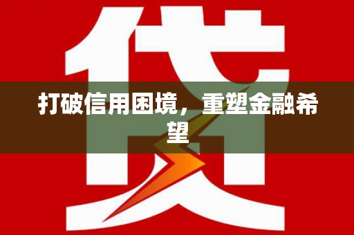石家庄打破信用困境，重塑金融希望