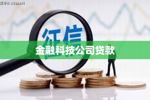 泸州金融科技公司贷款